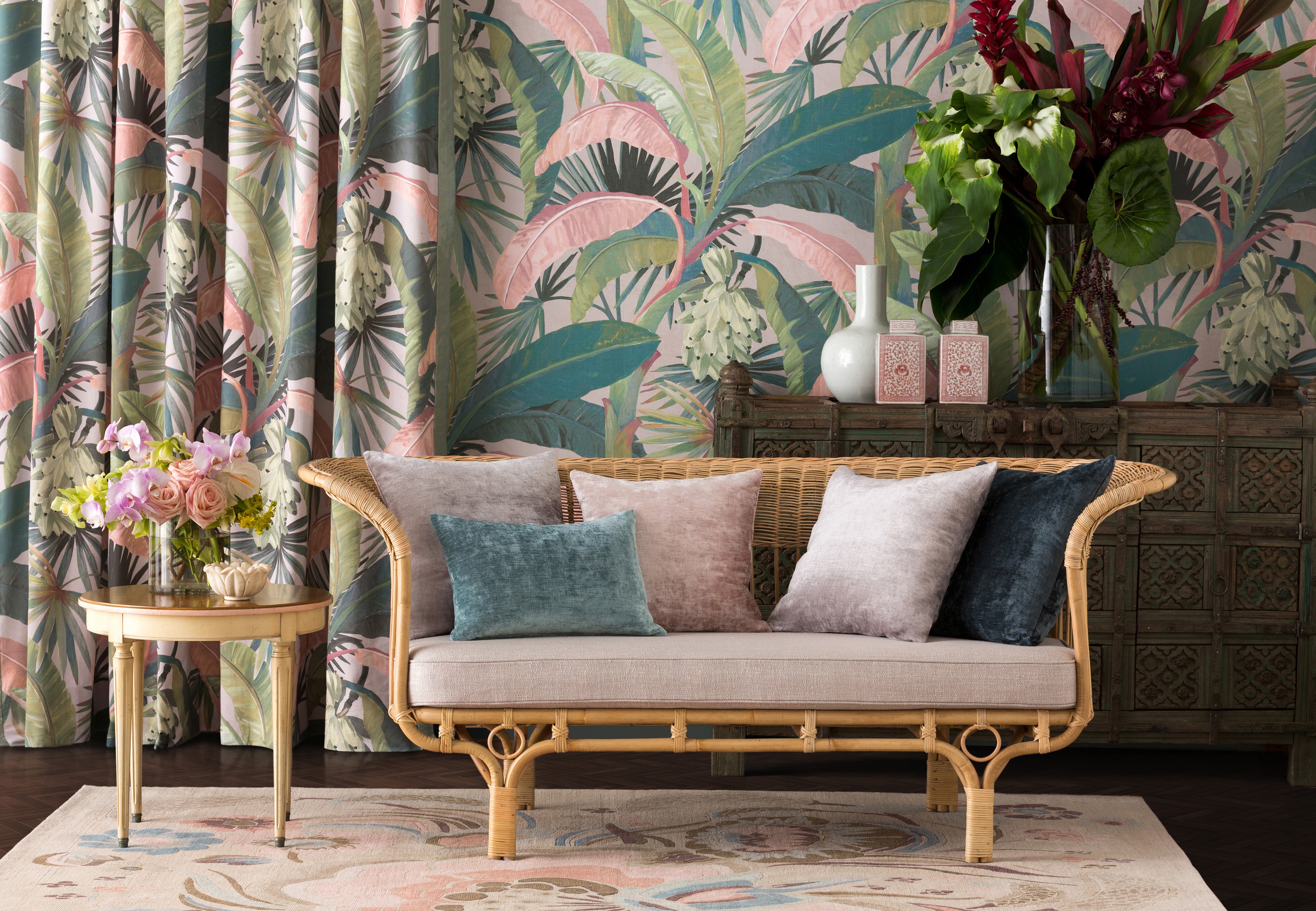 21 Pink-and-Green Schemes That Make a Splash | Houzz NZ