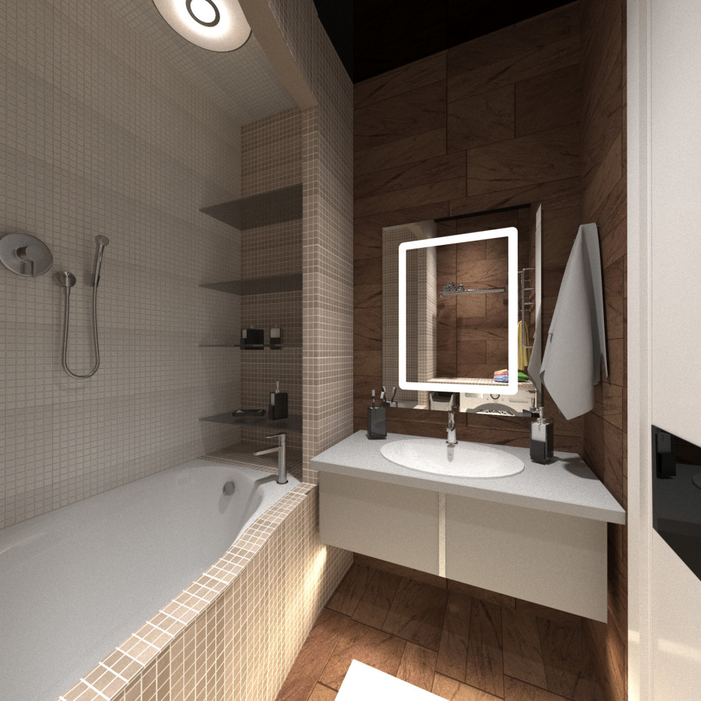 Вашшая комната с черным потолком.