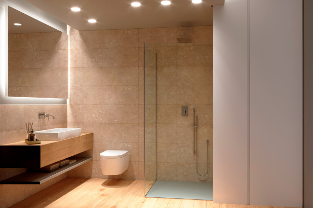 Appartamento per due modern-bathroom