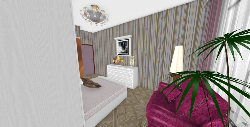 Экспресс 3D дизайн  1 кв.ры в ЖК Триумф Парк