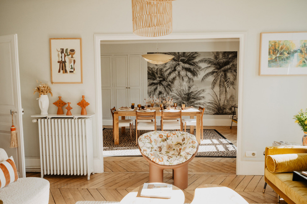 Idée de décoration pour un salon design.