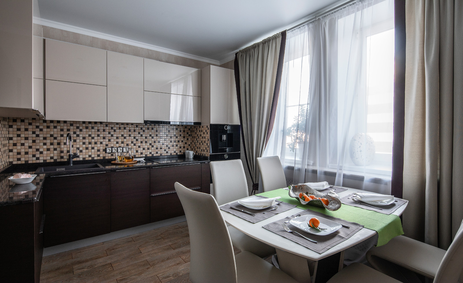 Квартира без гостиной с отделкой от застройщика