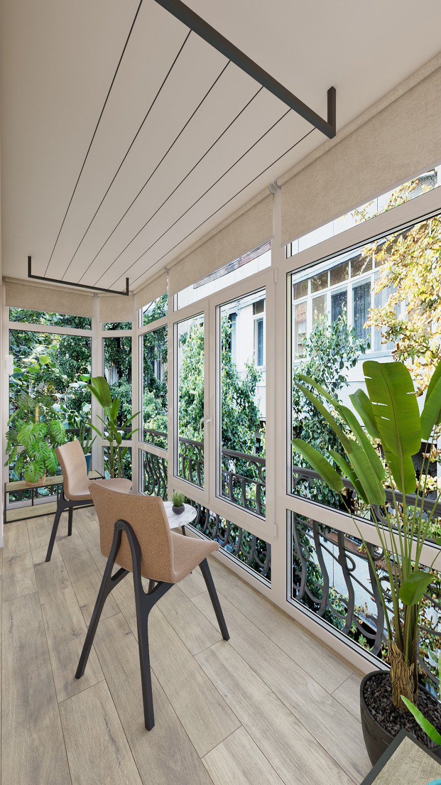 Дизайн двухкомнатной квартиры 44 м2