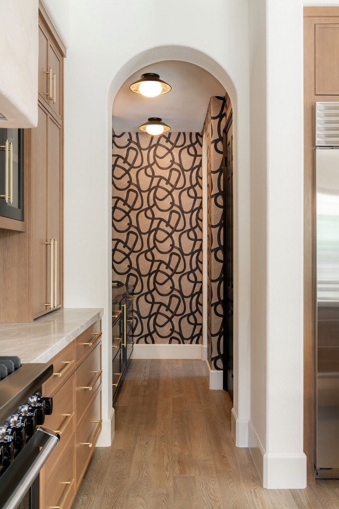 Example of a minimalist home design design in San Diego