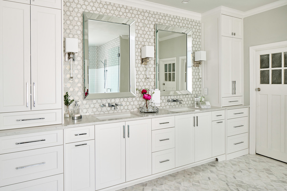 Alamo Heights Master Bath Remodel - Transitional - Bathroom - Austin ...