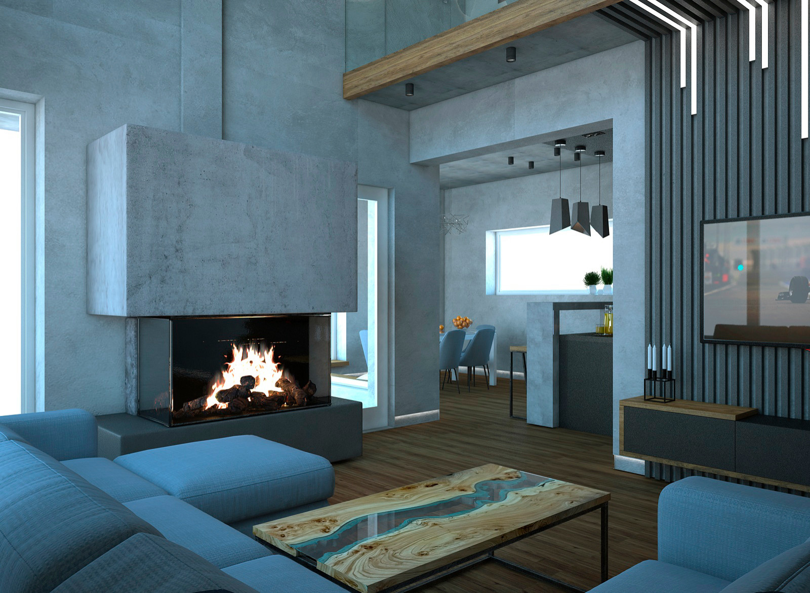 Дом в стиле минимализм