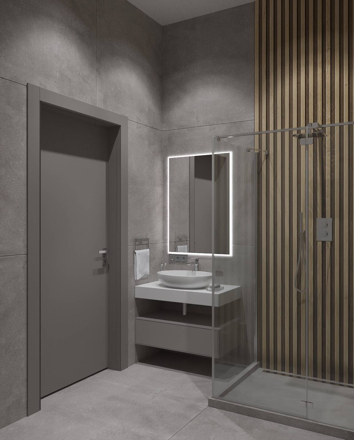 Интерьер двухэтажного загородного дома