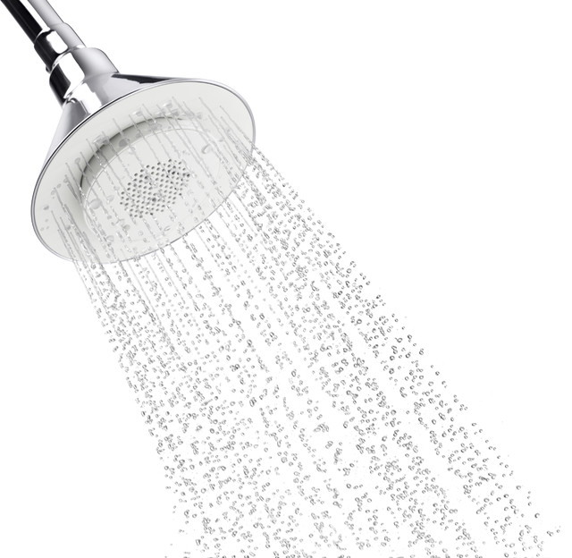 built in shower stereo system