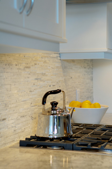 White & Grey Kitchen trendy-koekken