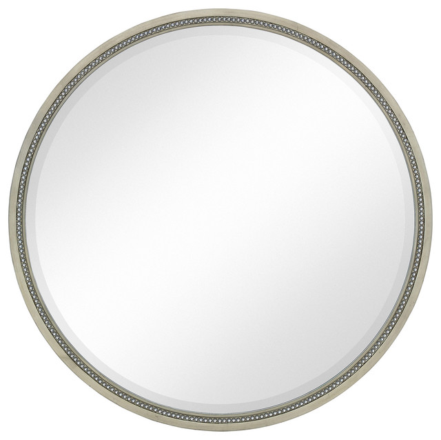 Vincelles Round Mirror 36 Contemporary Wall Mirrors By Classy Vincelles Round Mirror 36