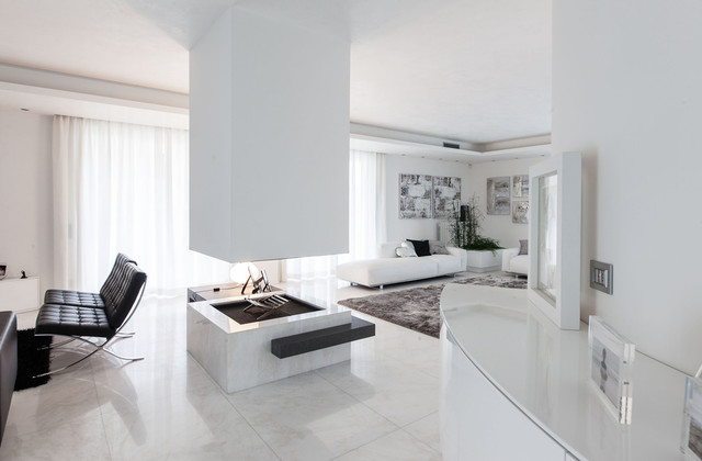 ABSOLUTE WHITE contemporaneo-salon