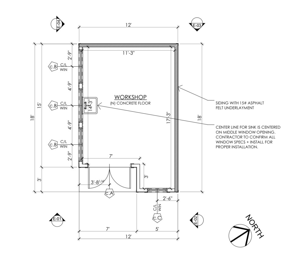 Ceramics studio layout suggestions