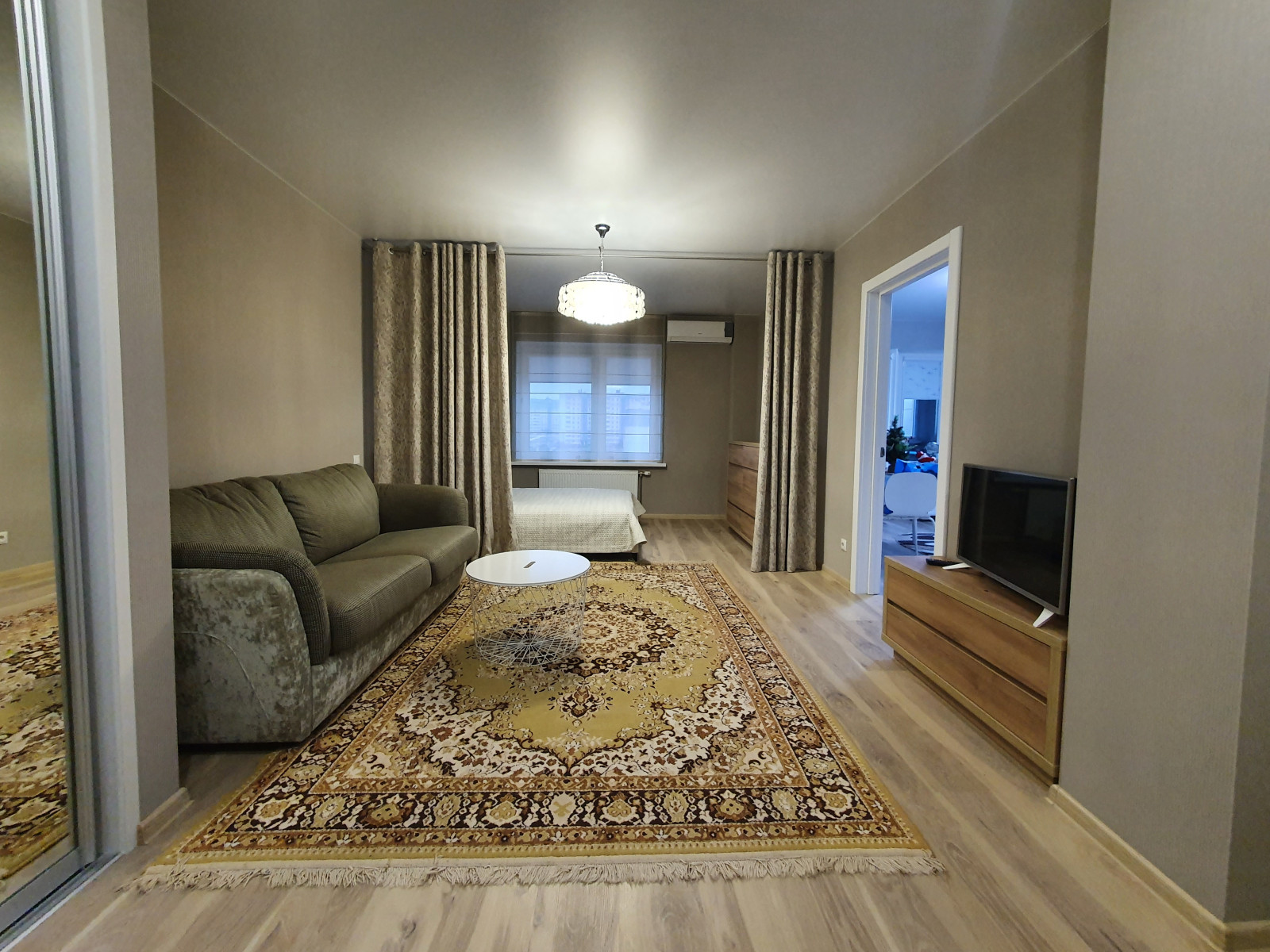 Переделка существующей гостиной-спальни-прихожей 23,26 м/кв