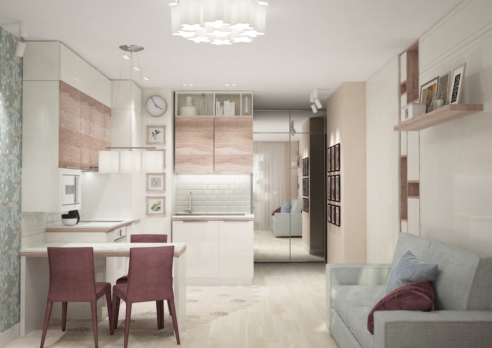 Маленькая женская квартира