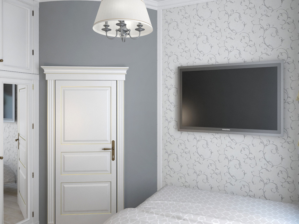 Дизайн-проект спальни в спокойных оттенках