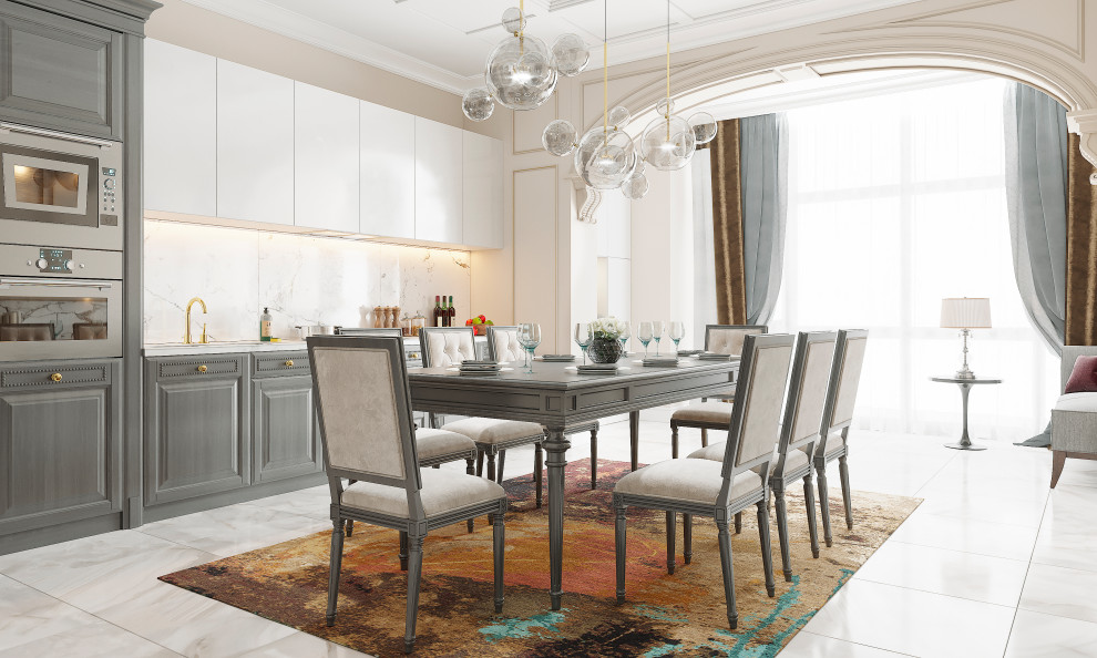 Квартира неоклассика 170м2