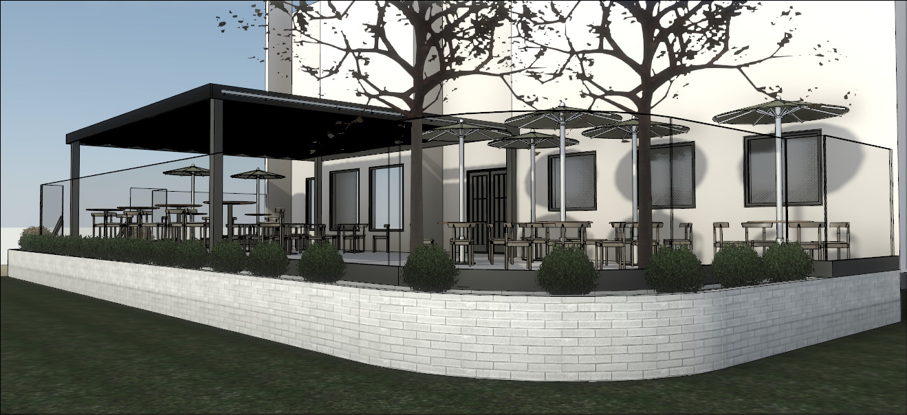 McDougal Brown Funeral Home Patio
