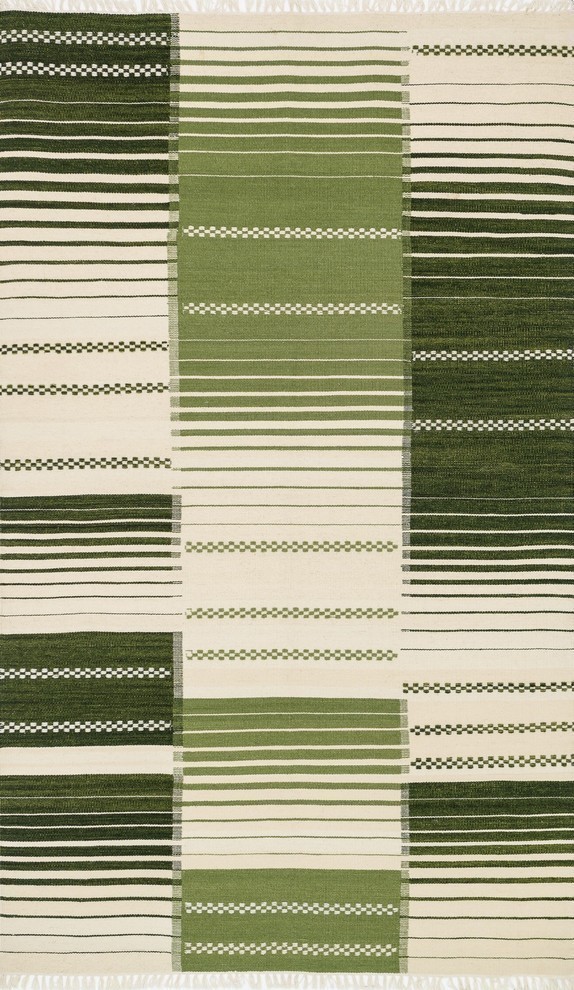 Loloi Rio Collection Rug, Green, 3'6"x5'6"