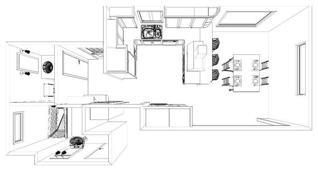 Kitchens transitional