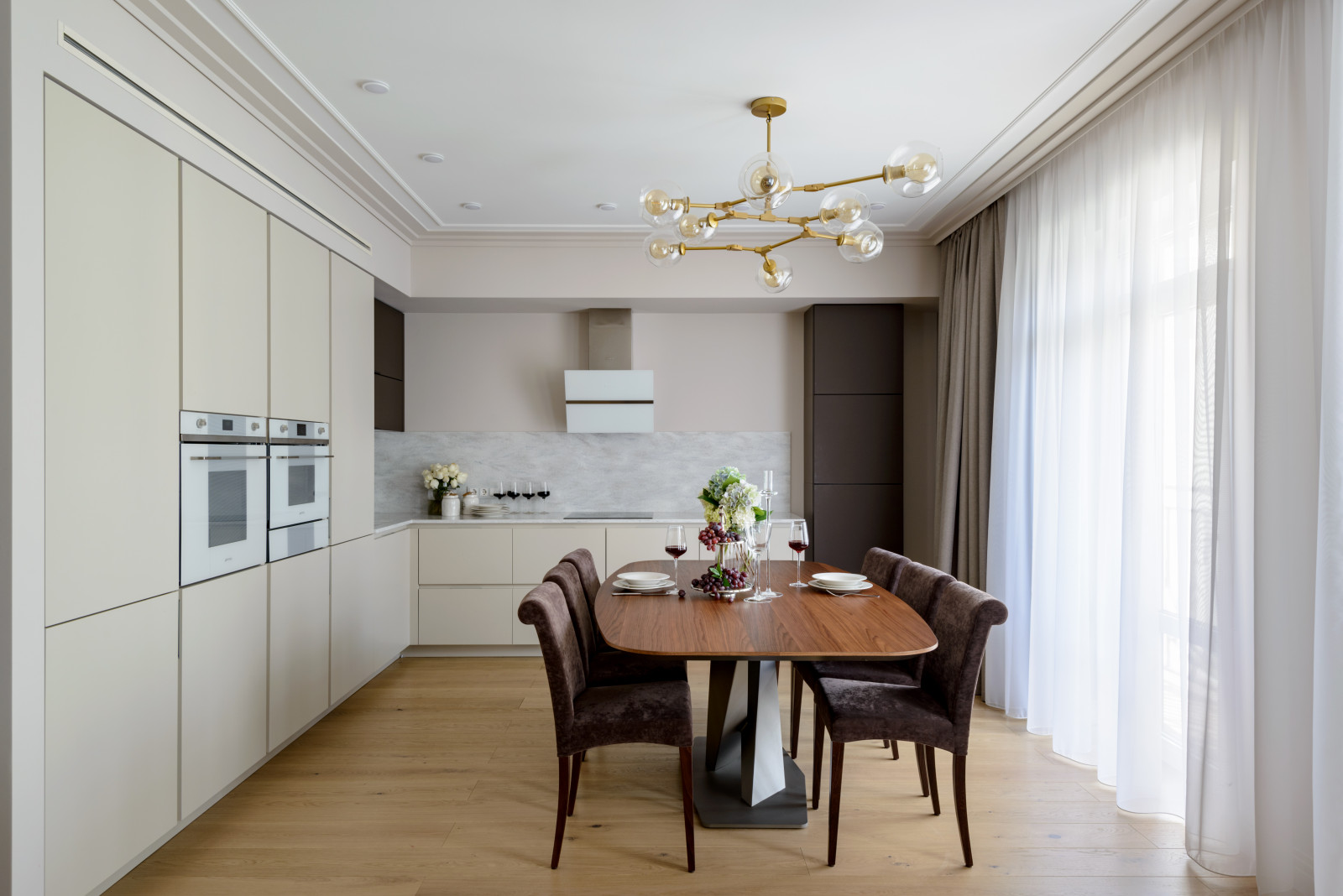 Уютная квартира для дружной семьи