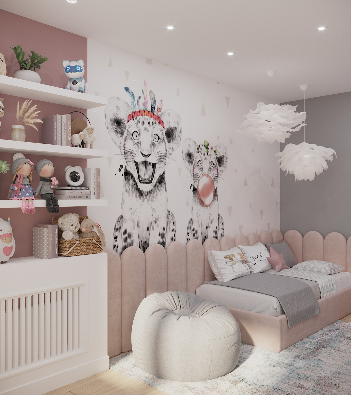 Дизайн-проект квартиры, площадью 126,2 м2