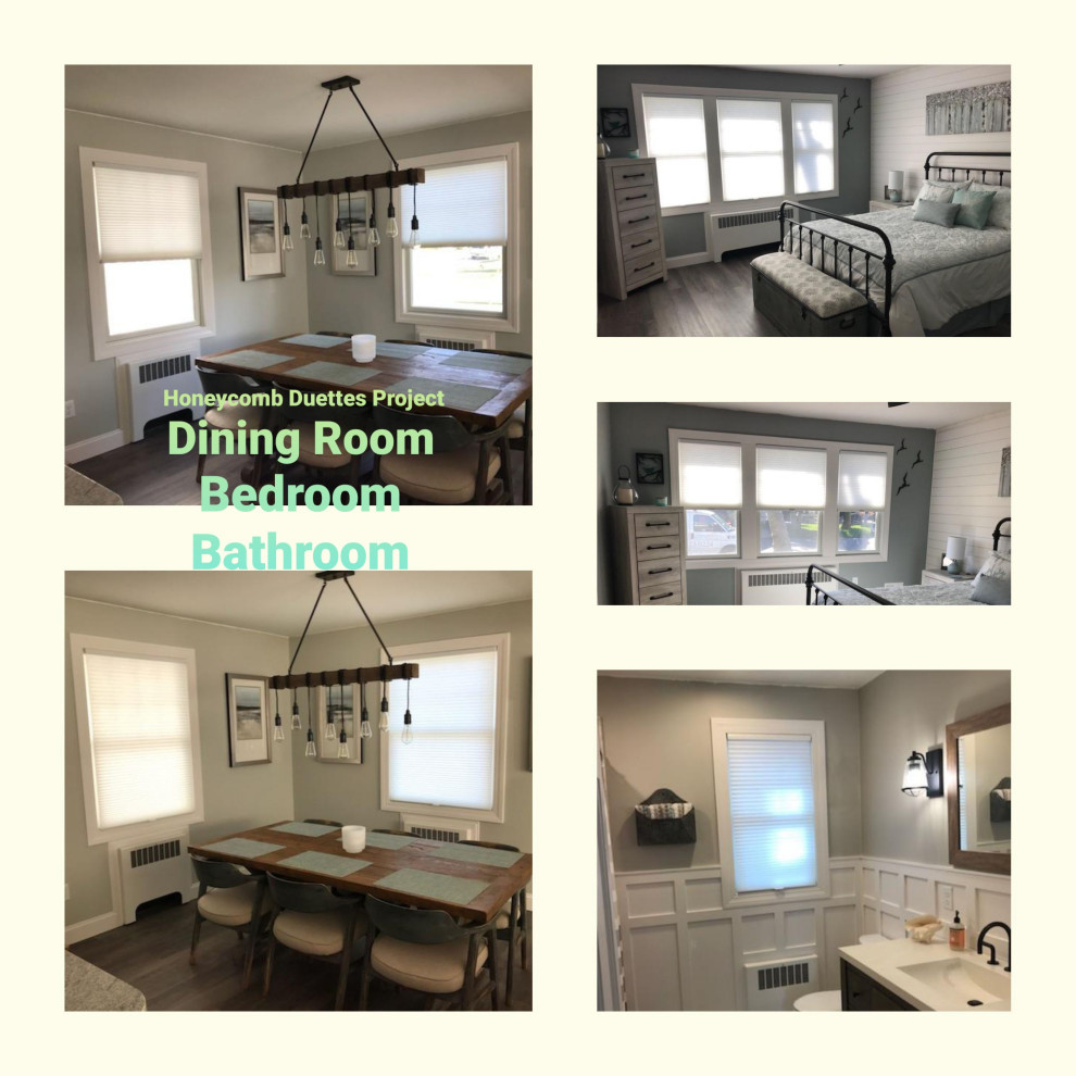 Honeycomb Duette Shades - Various Projects