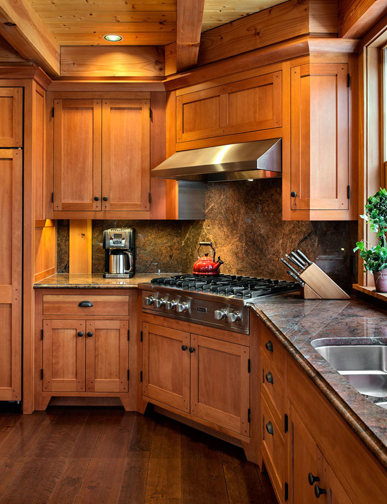 Alpine Ski Home - Rustic - Kitchen - Manchester - by Randy Trainor | Houzz