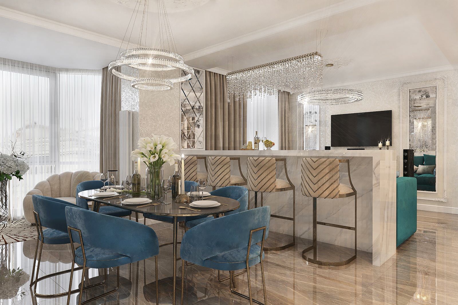 Обеденная зона