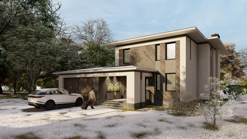 Коттедж в Подмосковье 250 м2