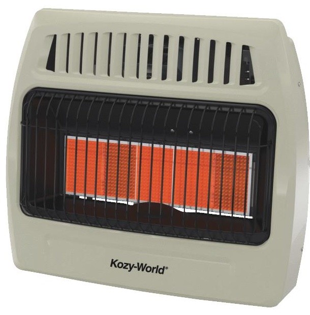 Kozy World Kwd525 30000 Btu 5 Plaque Dual Fuel Infrared Vent Free Wall Heater Kozy World Kwd525 30000 Btu 5 Plaque Dual Fuel Infrared Vent Free Wall Heater