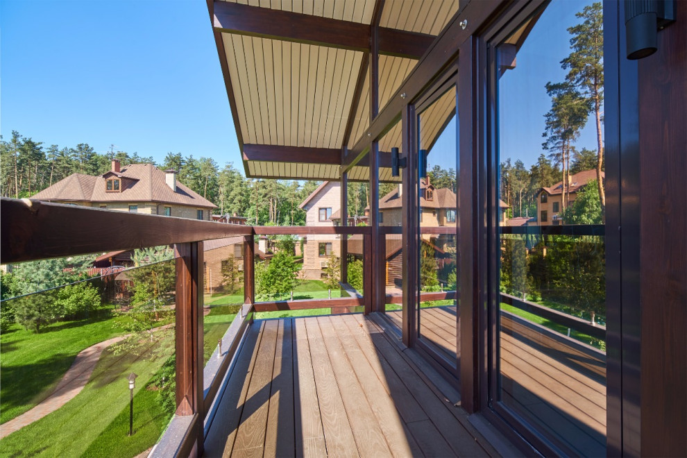 дом фахверк с бассейном