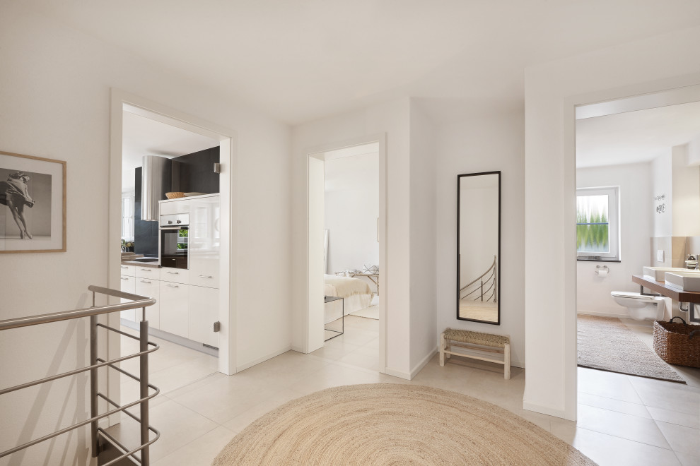 Moderner Eingang in München