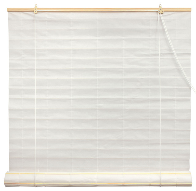 Shoji Paper Roll Up Blinds White Asian Roller Shades By Oriental Furniture