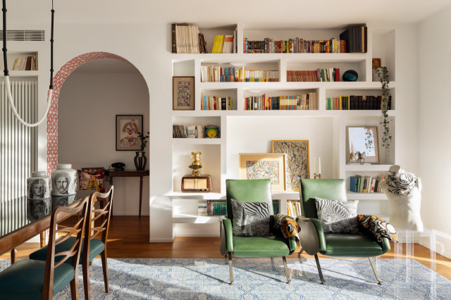 una casa di famiglia medelhavsstil-allrum