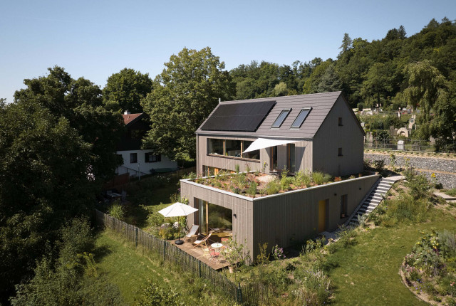 Zwei Einfamilienh&auml;user in Feldafing trendy-hus-og-facade