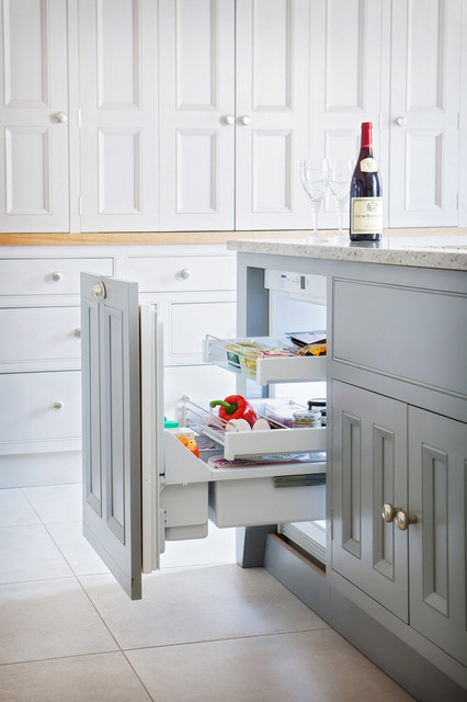 Tips For Hiding Your Refrigerator, Kitchen Island With Integrated Fridge Freezer