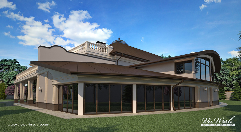 Classic style private house