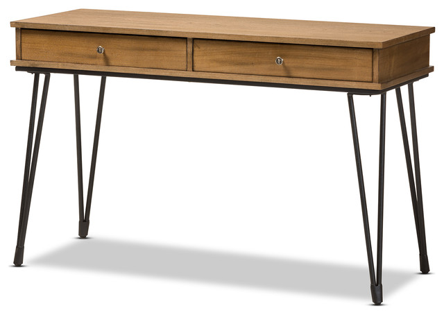 Cn Toma Rustic Metal And Distressed Wood 2 Drawer Toma Rustic Metal And Distressed Wood 2 Drawer Storage Desk Desks