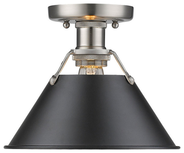 Zoey 3 Light Bath Vanity Industrial Flushmount Ceiling Lighting