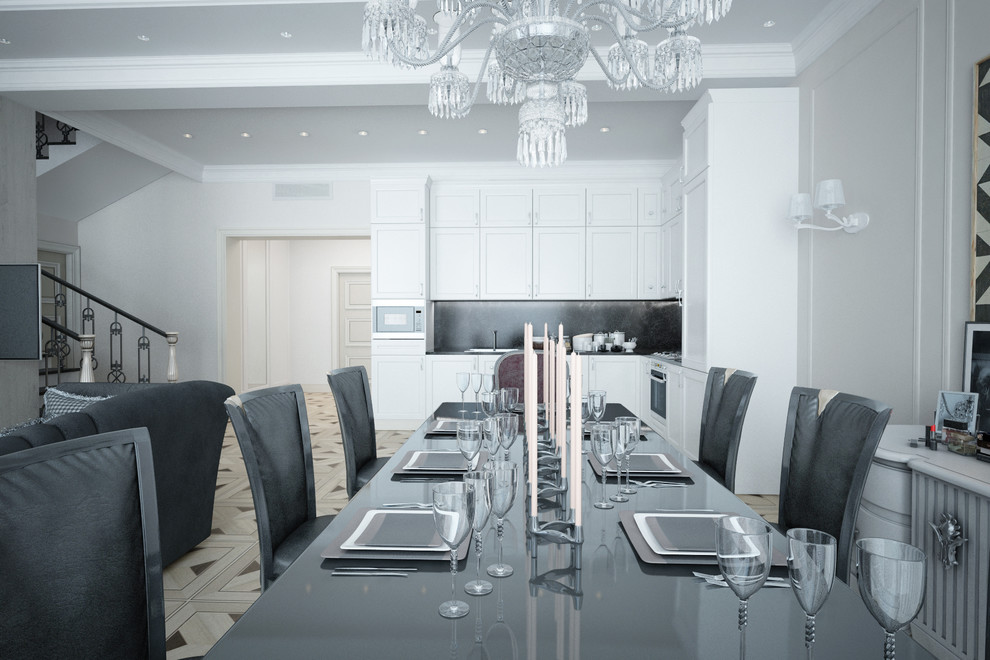 Интерьер таунхауса в Москве.