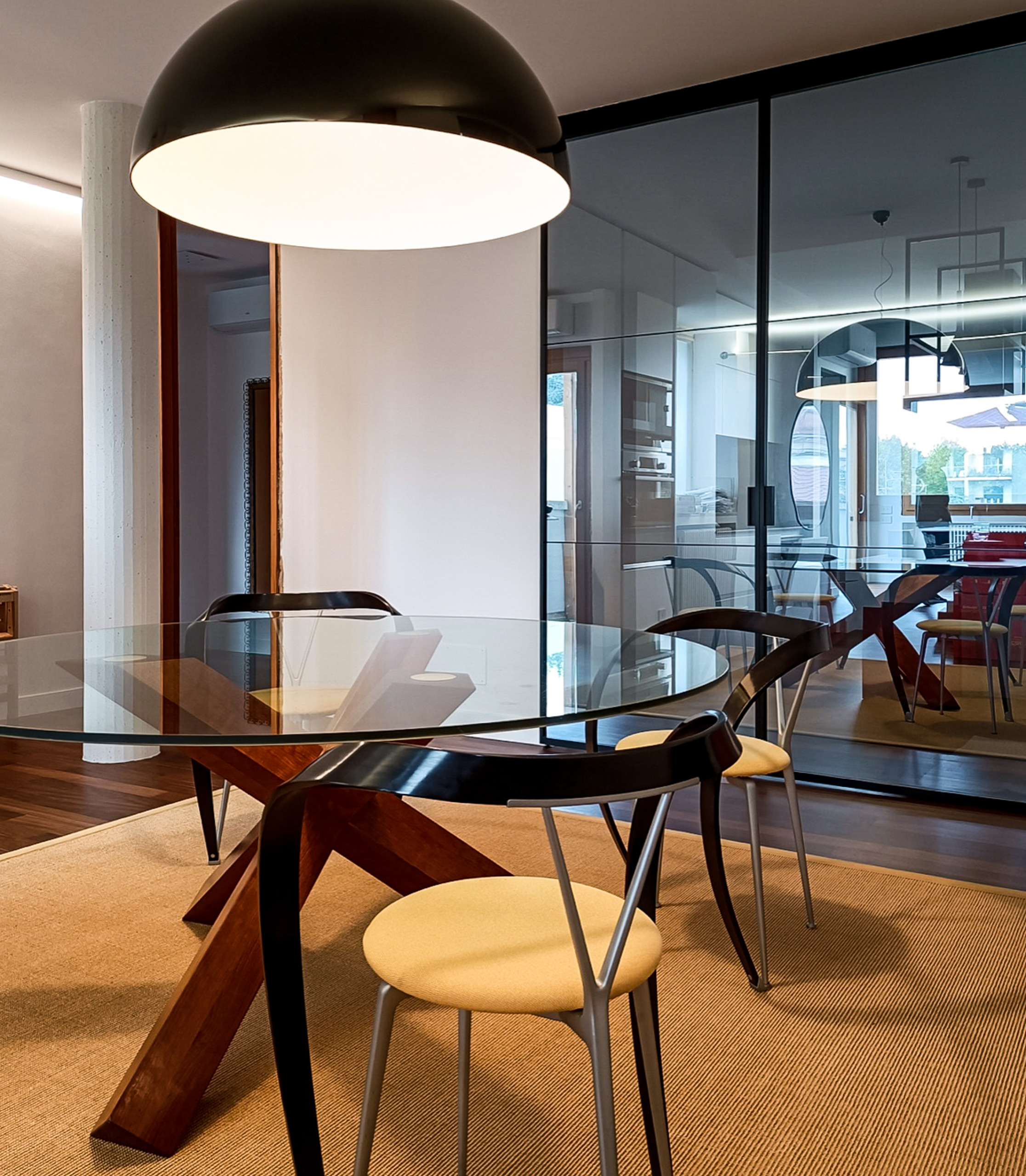 Sala da pranzo_ Attico e superattico di 200mq