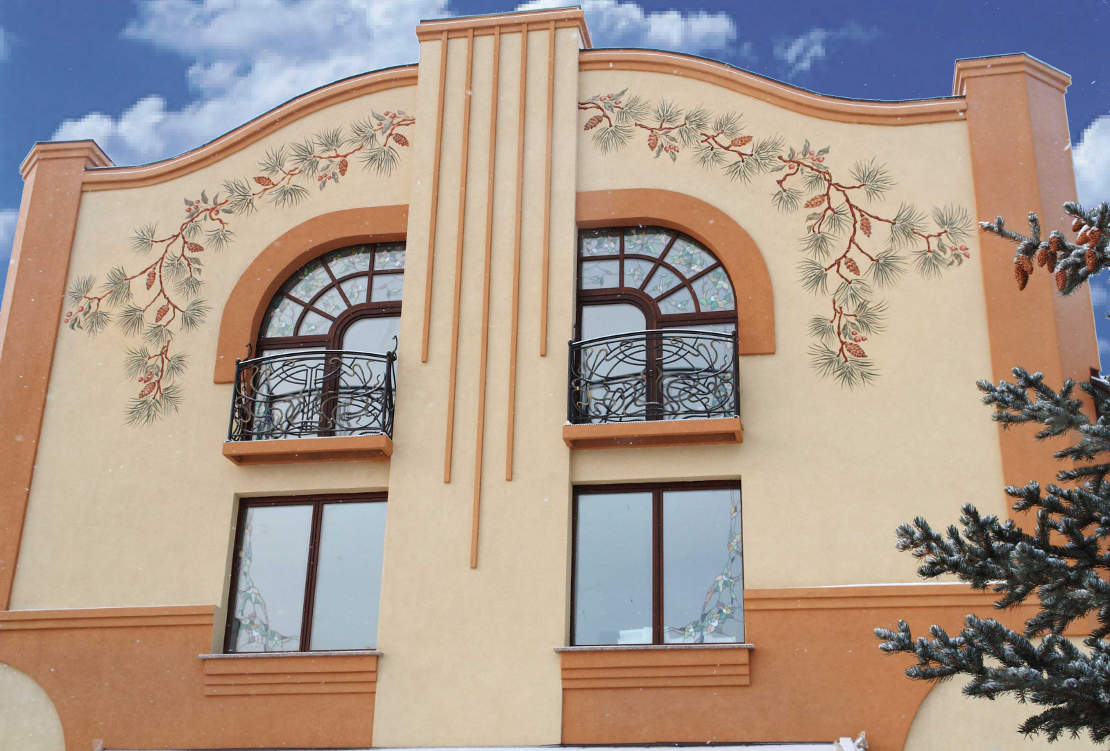 Роспись Декоративные штукатурки Фрески Лепка Картины Дизайн