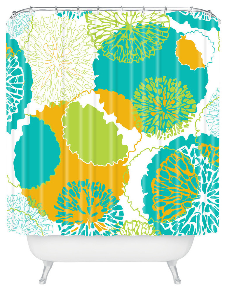 Deny Designs Karen Harris Brandywine Falls Citrus Incarnation Shower