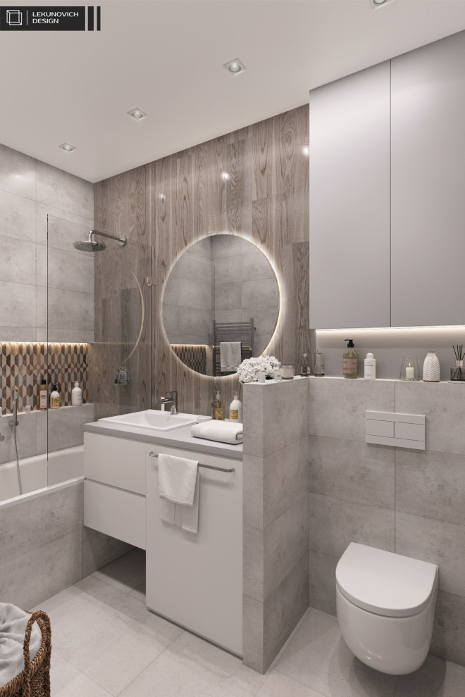 Дизайн проект в ЖК "Минск Мир" г. Минск - 44 м2