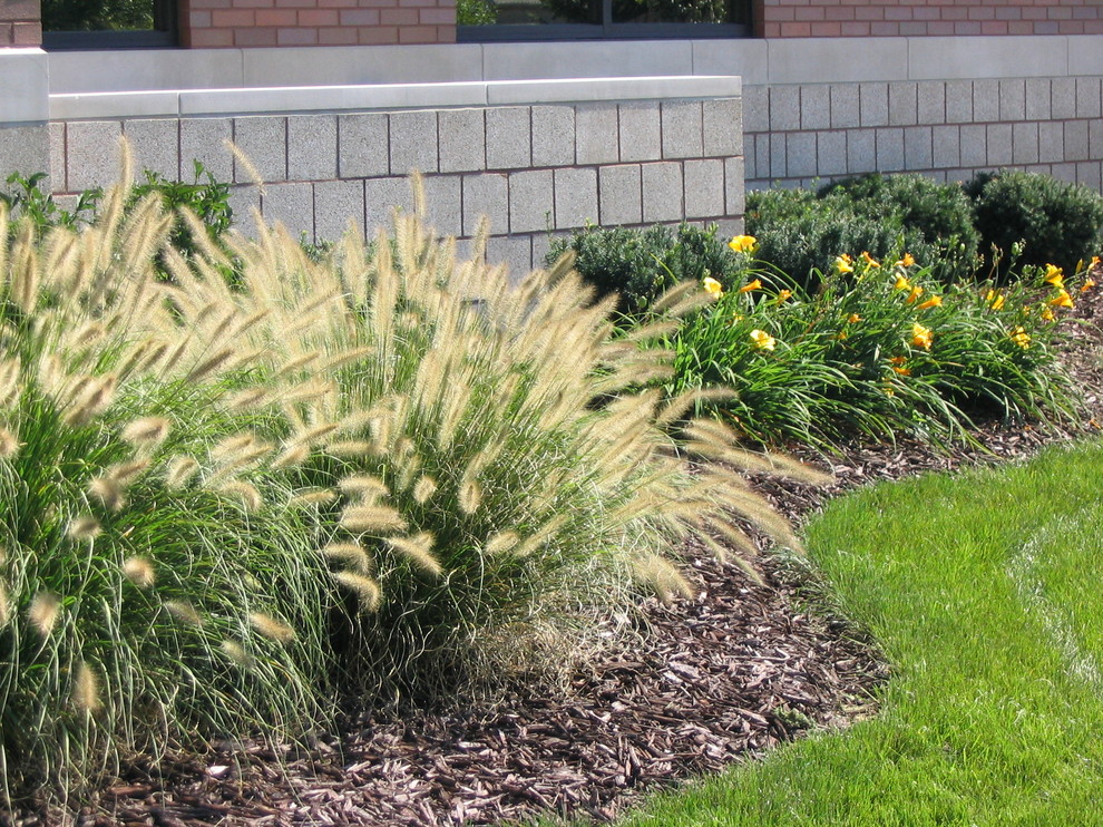 This is an example of a large full sun formal garden.