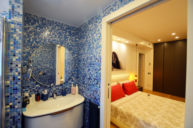 Appartamento Milano contemporary-bathroom