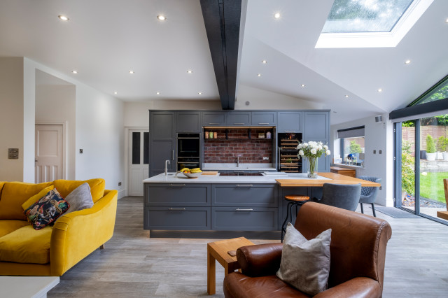 Kitchen - Gosforth transitional-kitchen