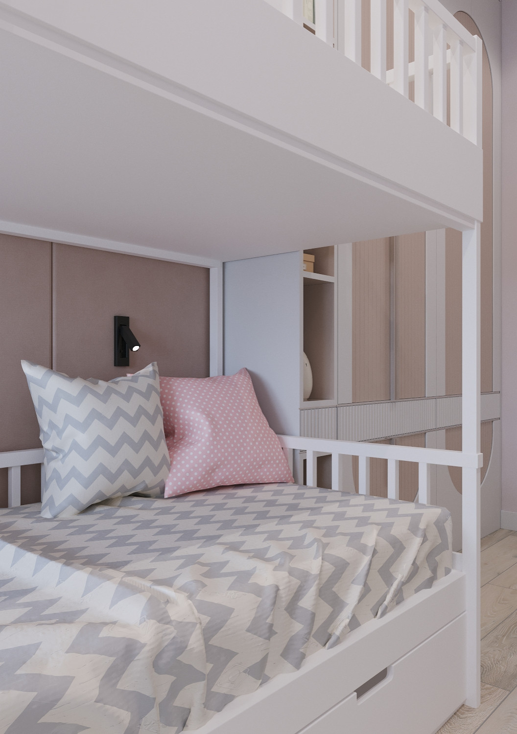 Детская комната для девочки ЖК Аристократ