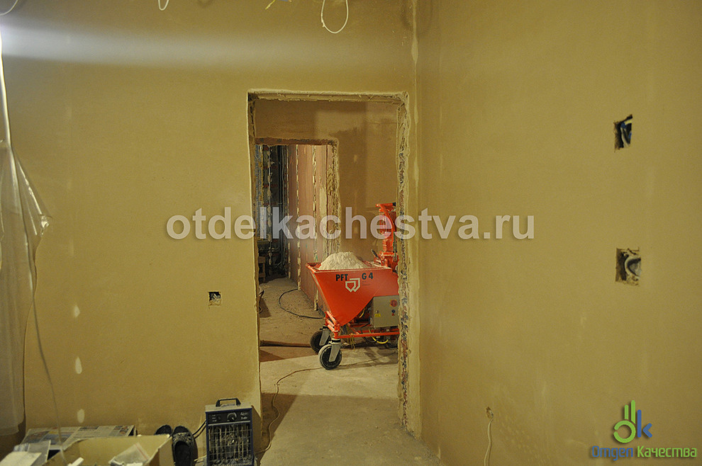 Фотографии "до": Ремонт 4-х комнатной квартиры на пр. Луначарского