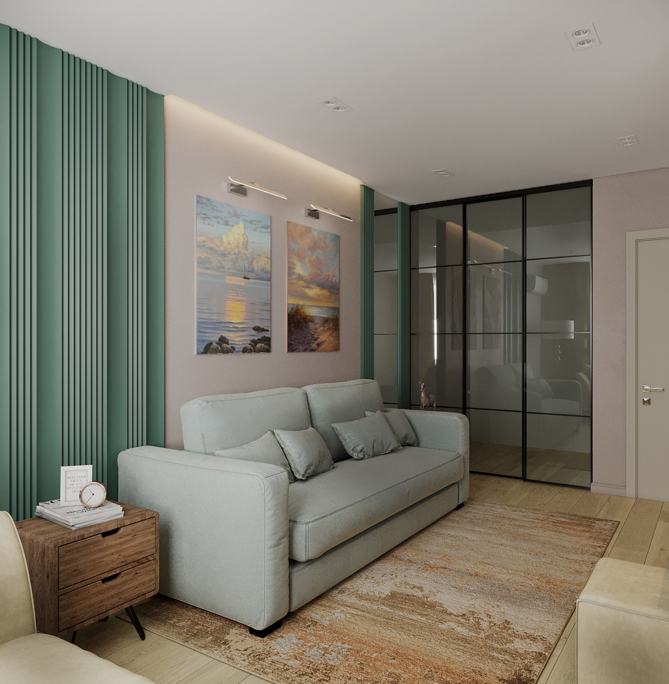 Спальня в современном стиле 2